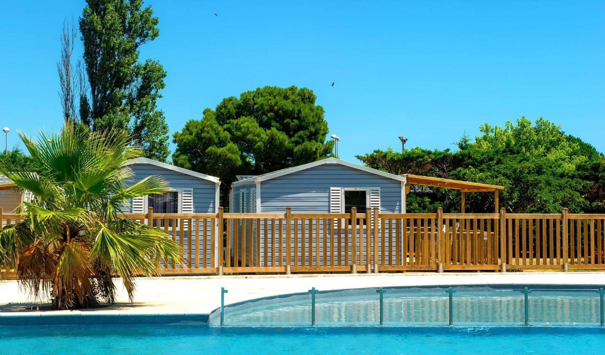 Les Mobil Homes De Naka, Une Entree Gratuite Pour La Reserve Africaine Port-la-Nouvelle Exterior foto